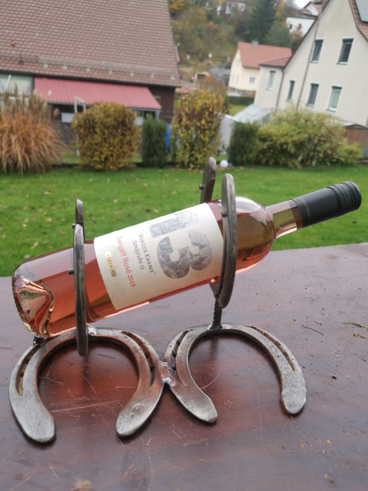 Hufeisen Flaschenhalter